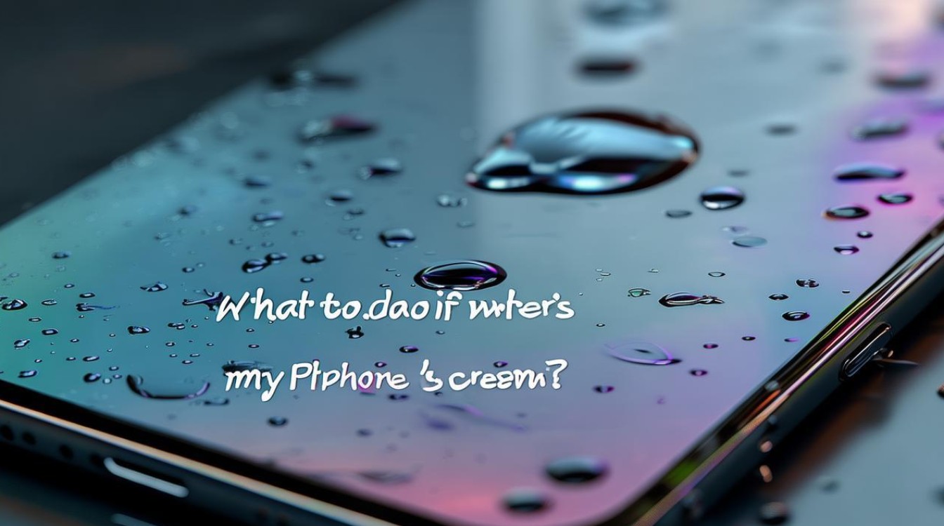 苹果手机屏幕内有水怎么办啊