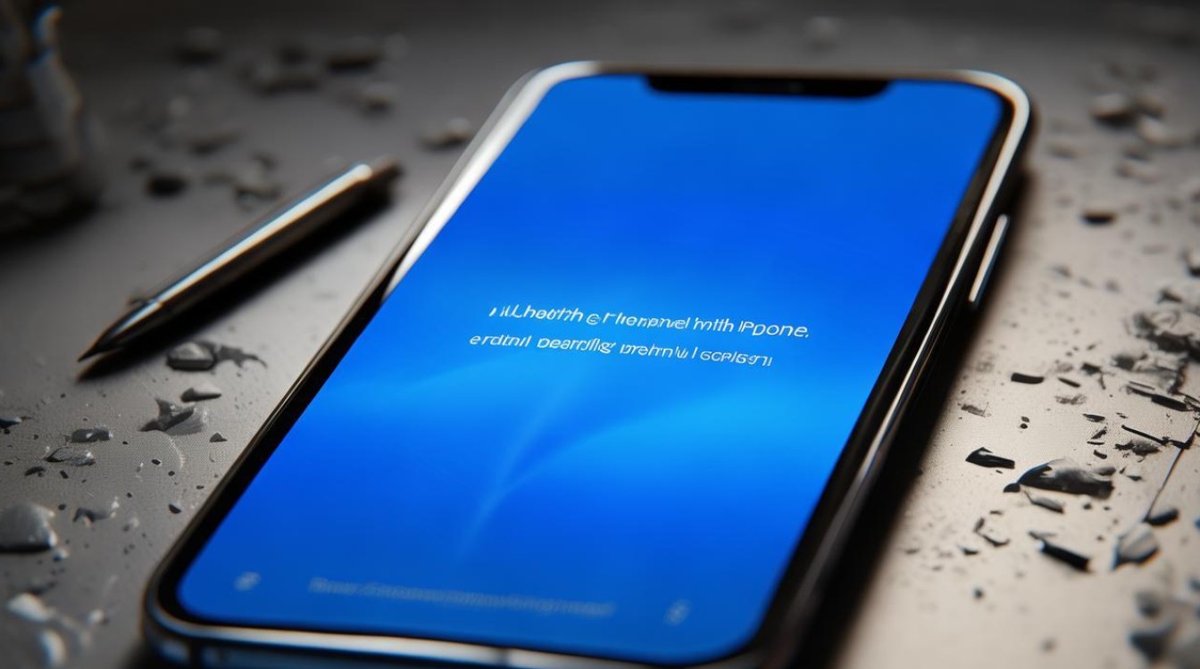 苹果手机看视频蓝屏重启是怎么回事啊