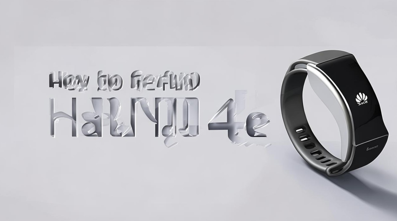 怎么查找华为手环4e