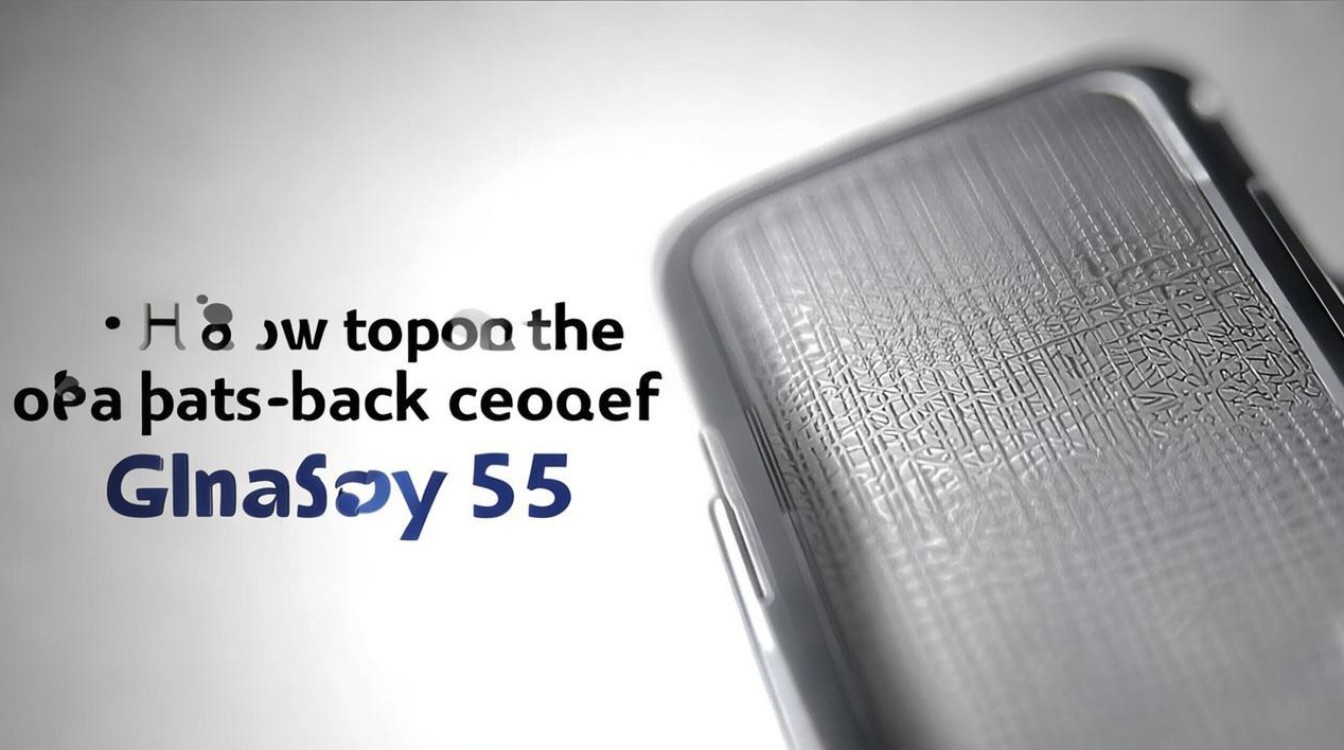 三星s5怎么开后盖