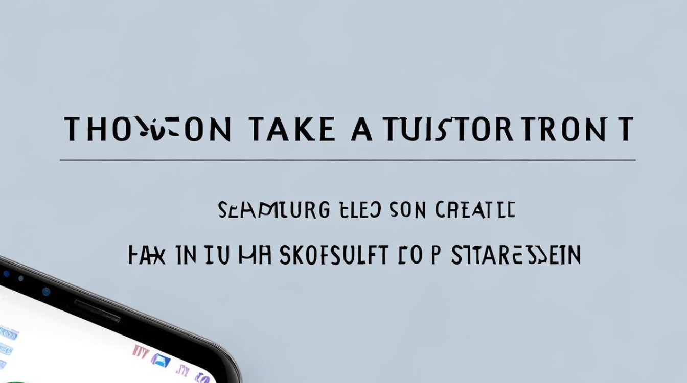 三星手机怎么给屏幕拍照