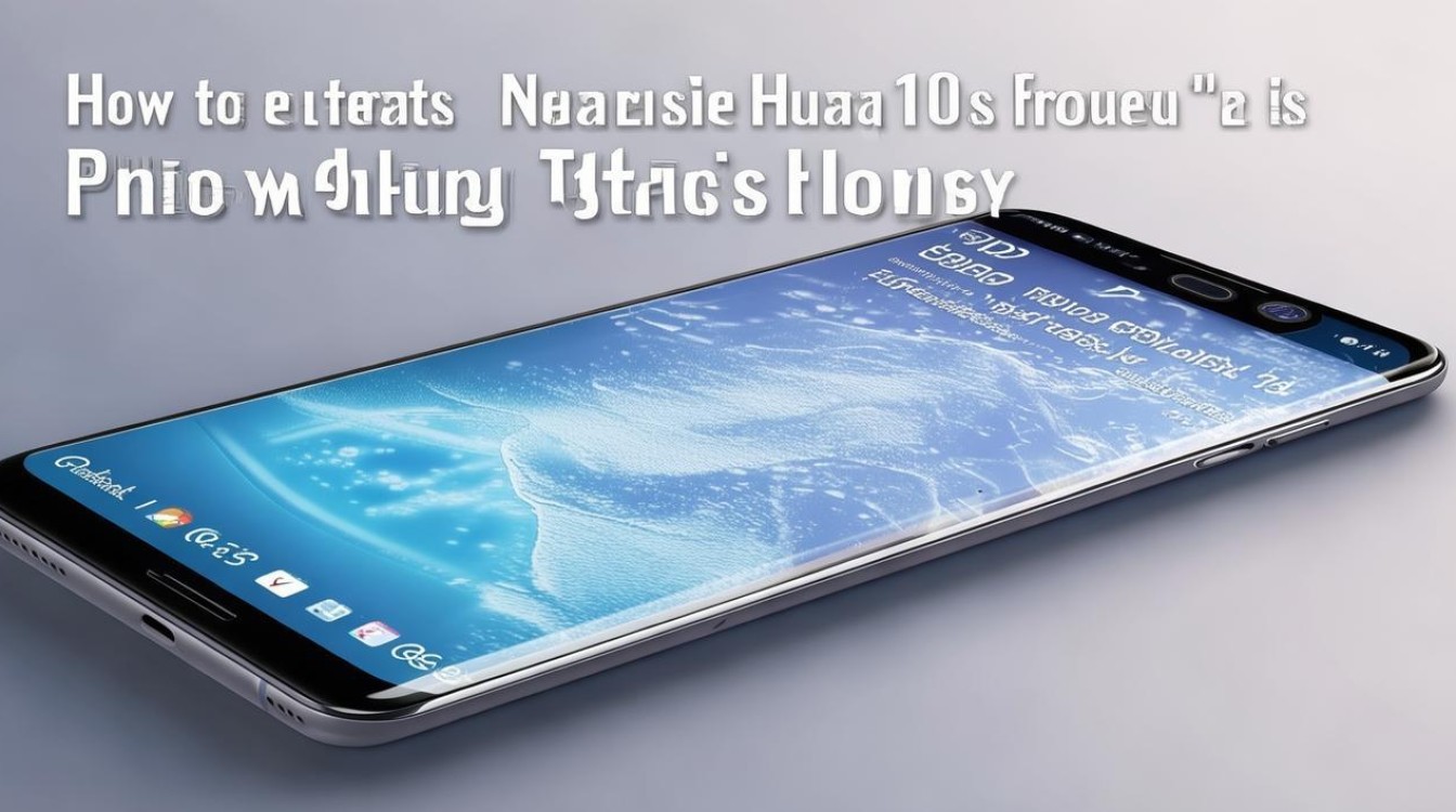 华为畅享10plus死机怎么重启