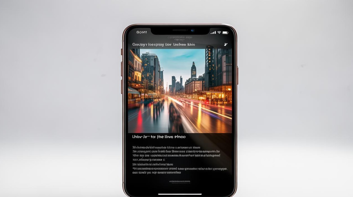 苹果手机live照片怎么播放