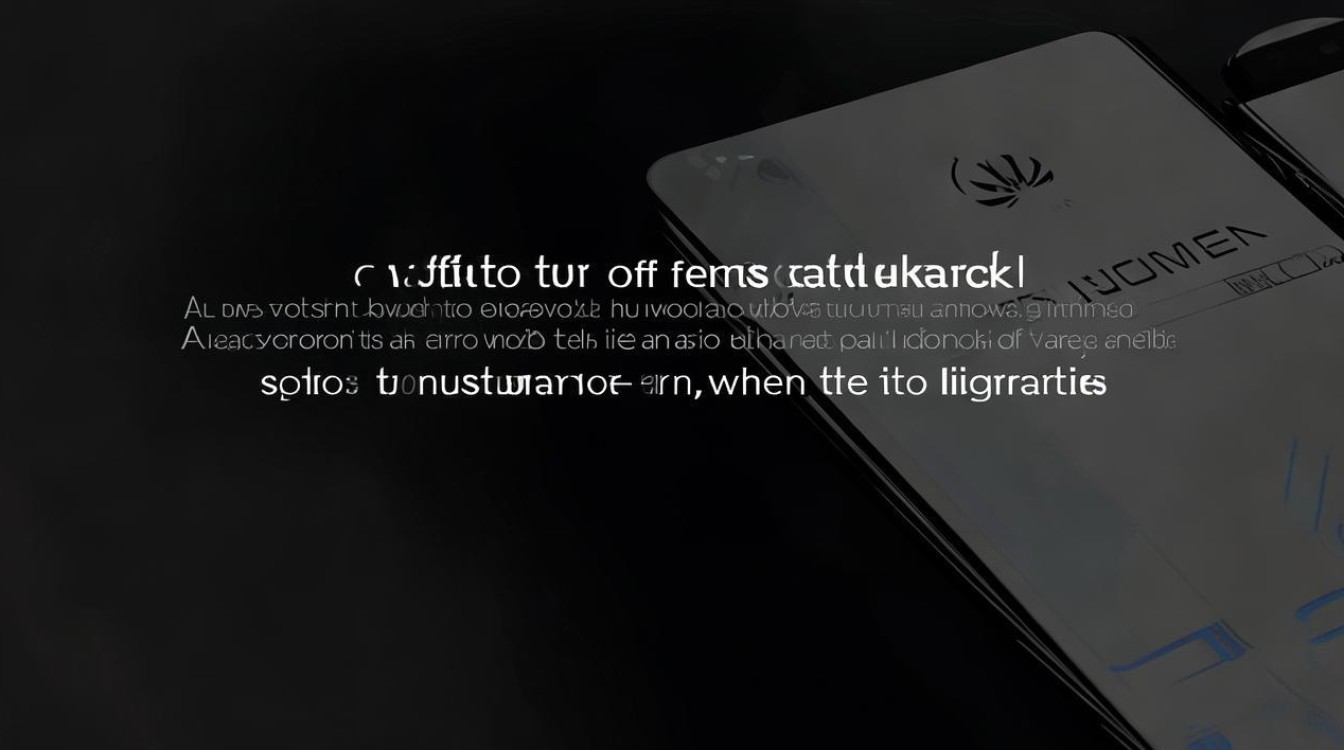 华为面部解锁屏幕会亮怎么关