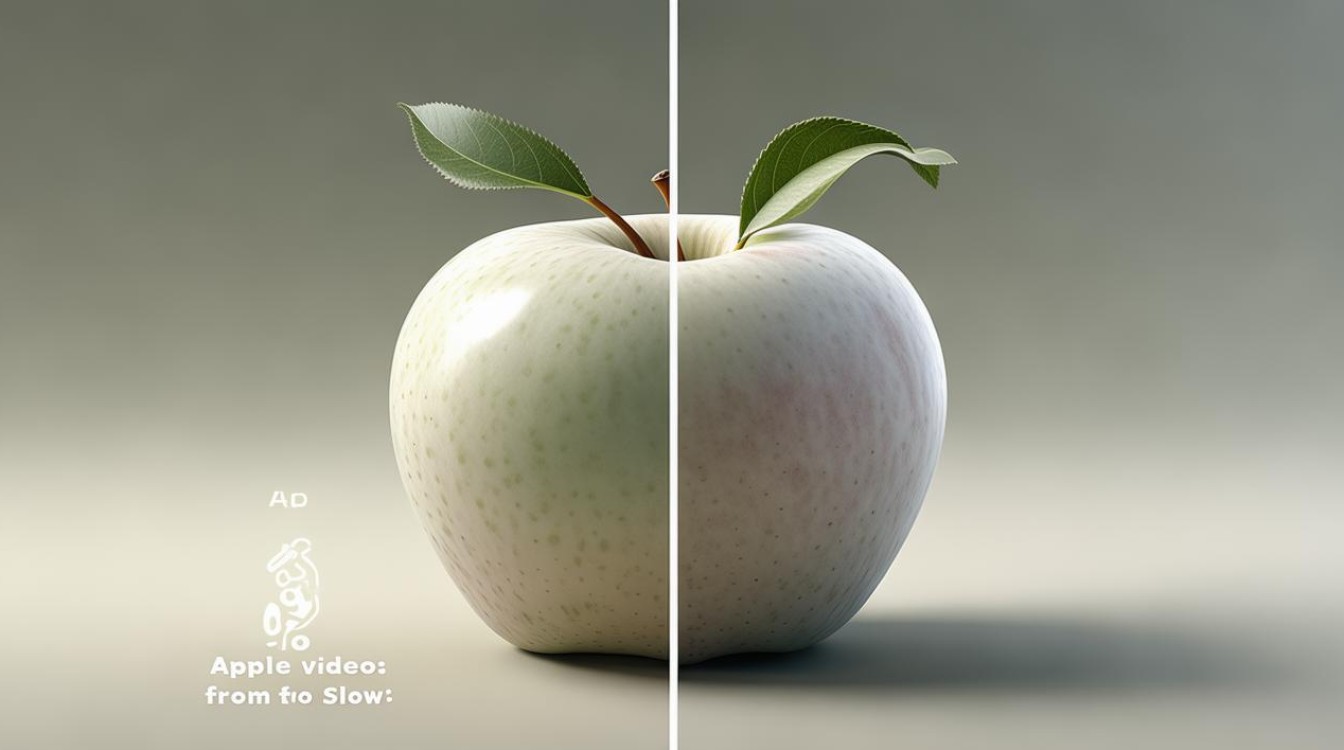 苹果视频怎么由快到慢