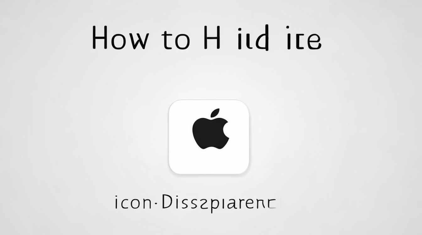 苹果设置图标怎么隐藏图标不见了怎么办