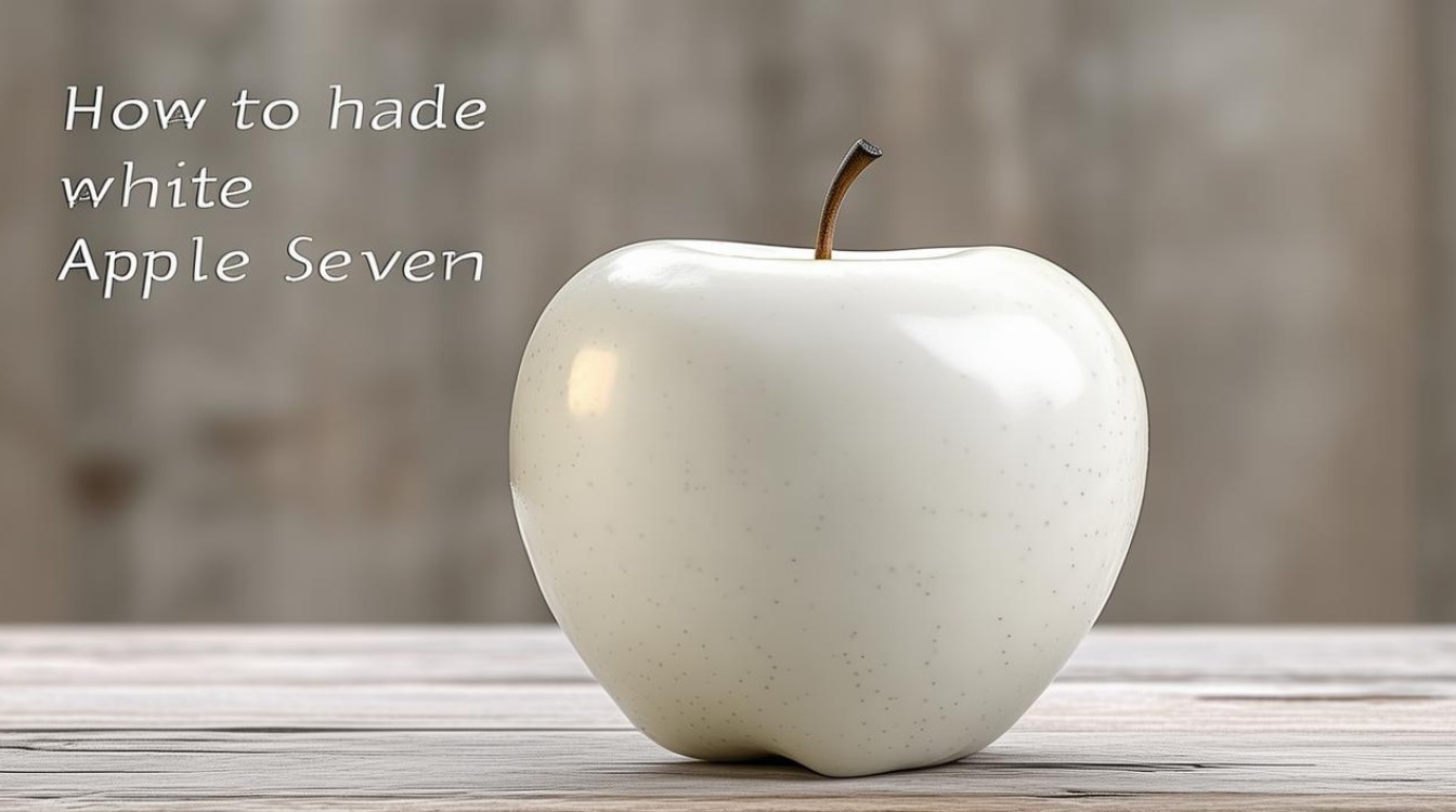 苹果七白苹果怎么处理