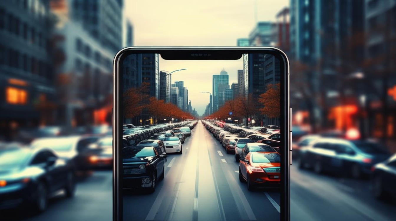 华为怎么照车流