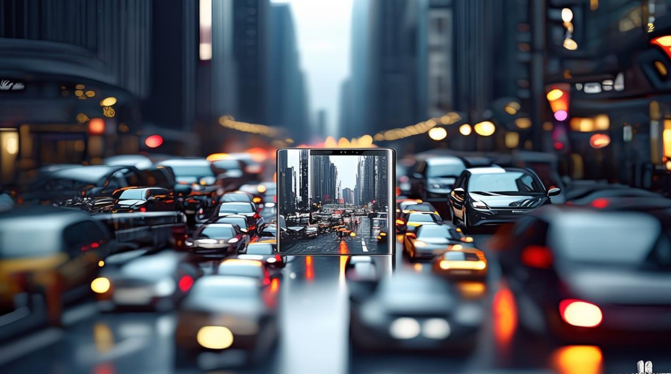 华为怎么照车流