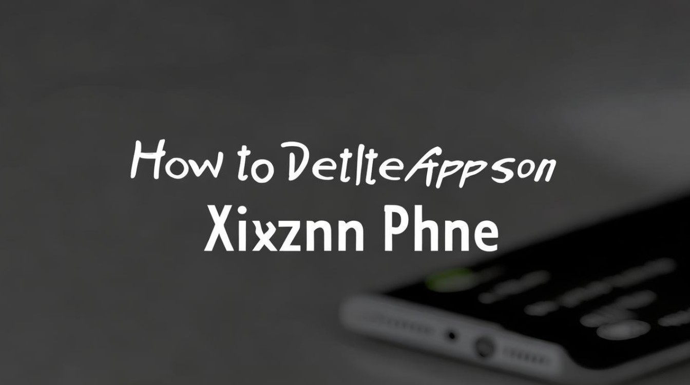 小米手机如何删除软件