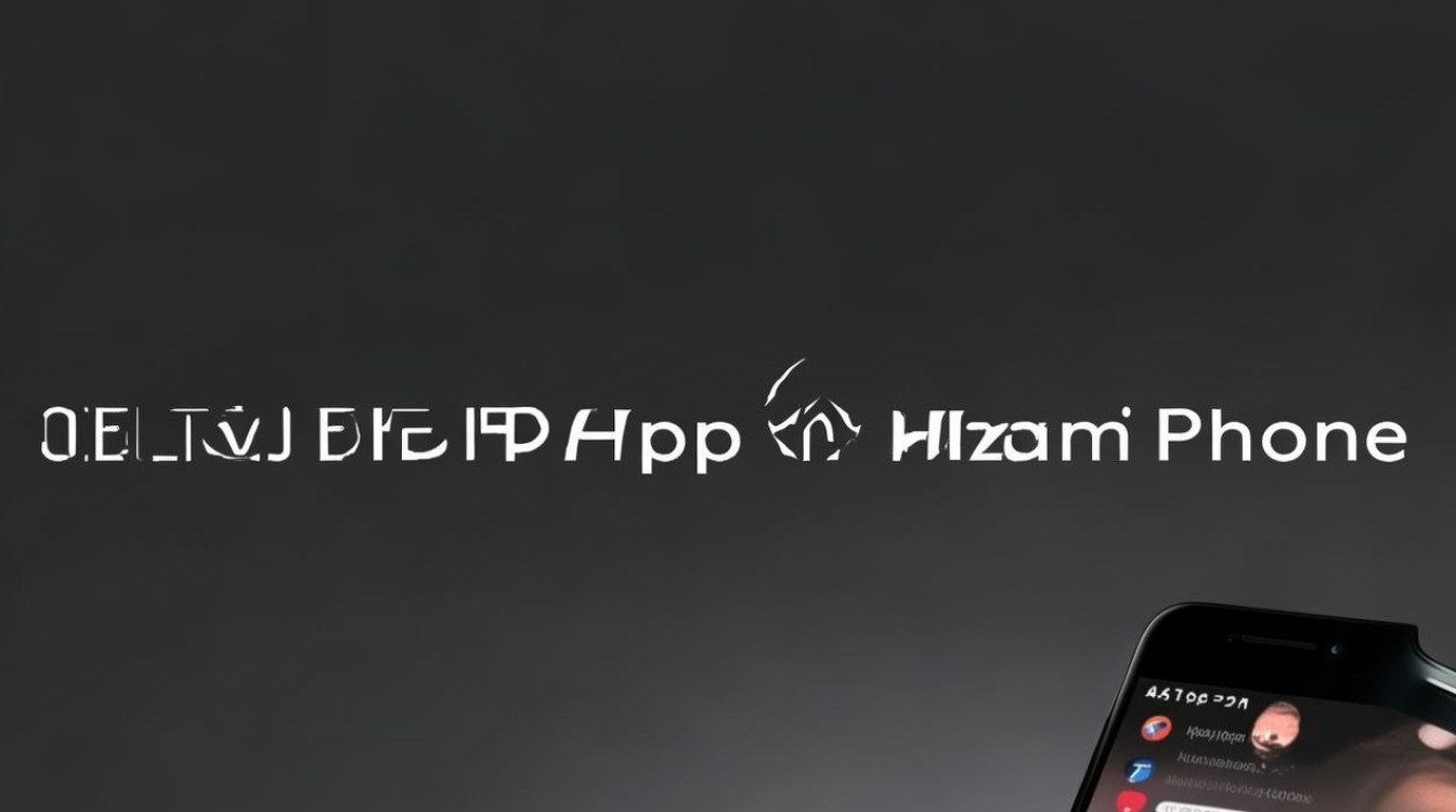 小米手机如何删除软件