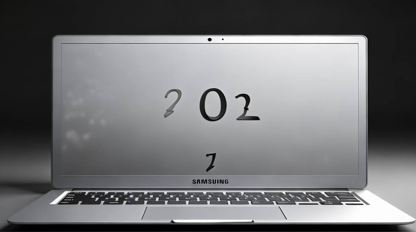 三星笔记本电脑的0怎么成了斜线