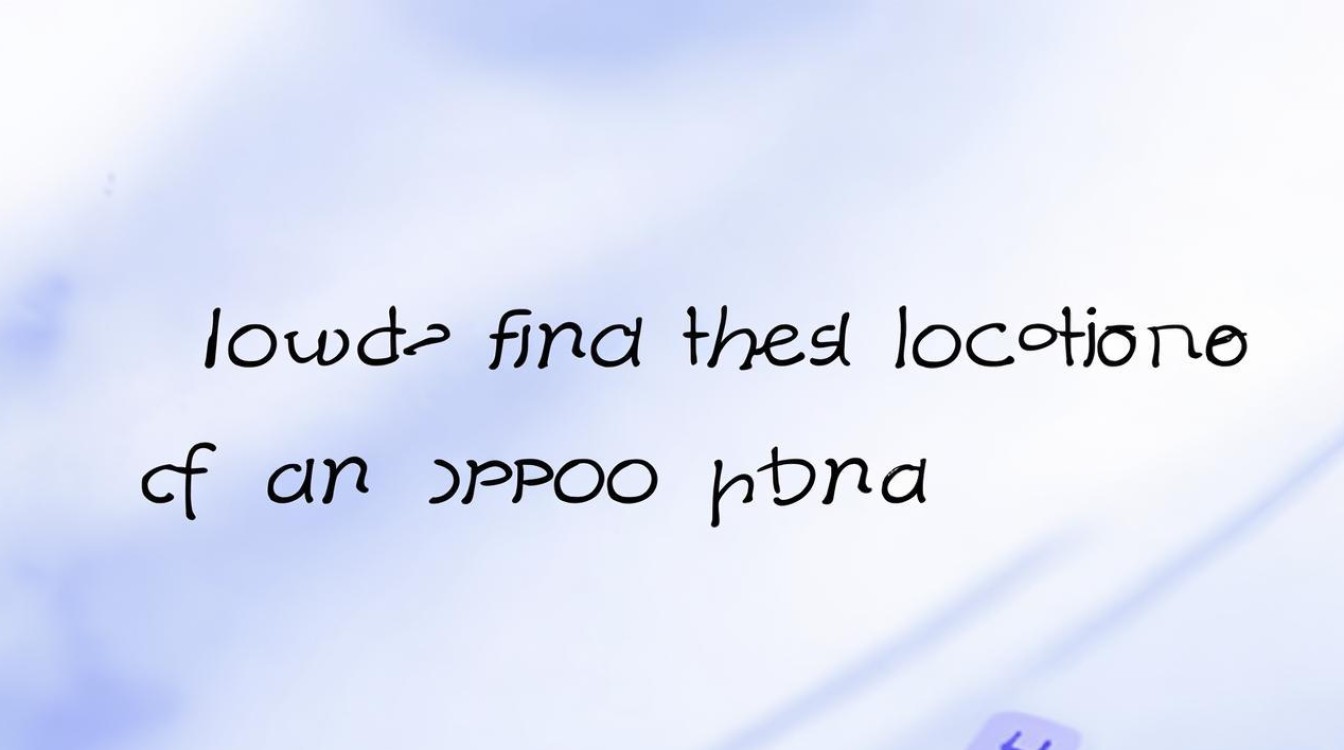 oppo怎么查oppo的位置