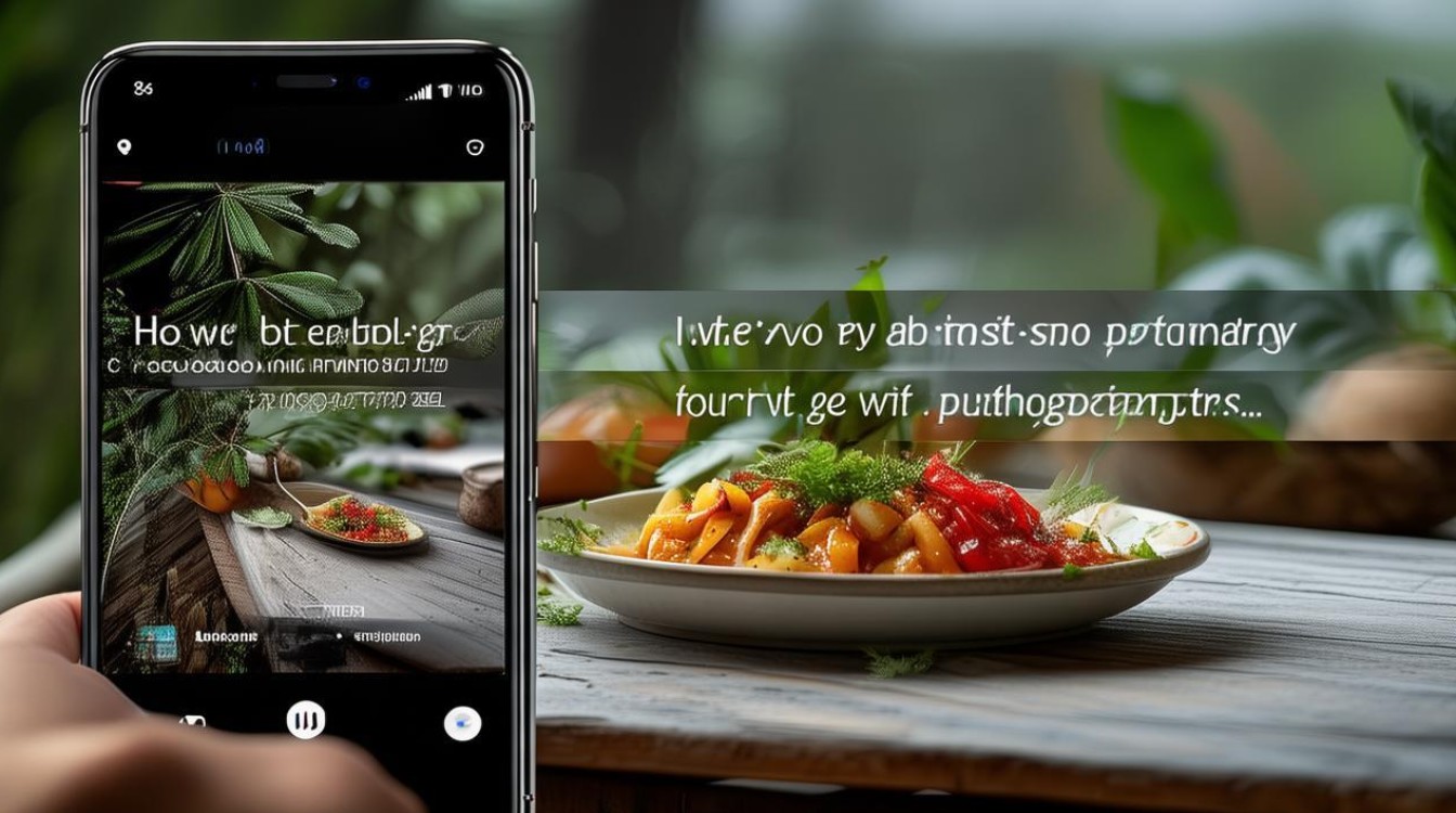 华为nova7pro怎么拍食物好看