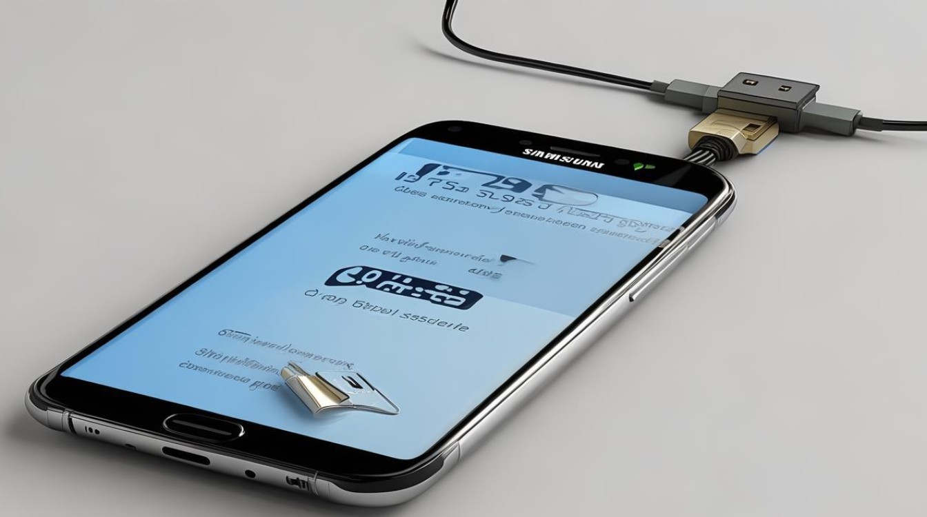 三星7100怎么连接USB