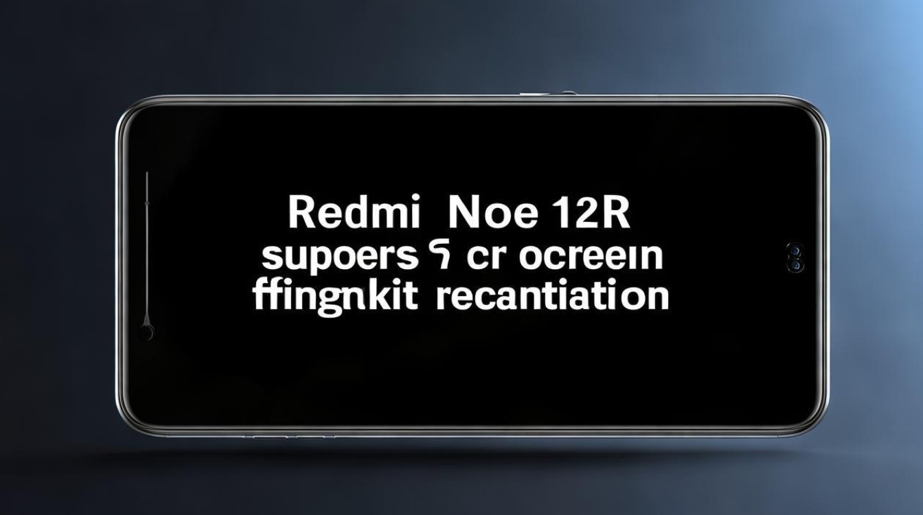 Redmi Note 12R支持屏幕指纹识别吗
