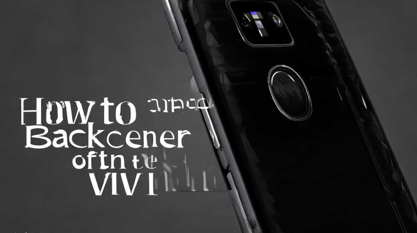 vivox6手机后盖怎么打开