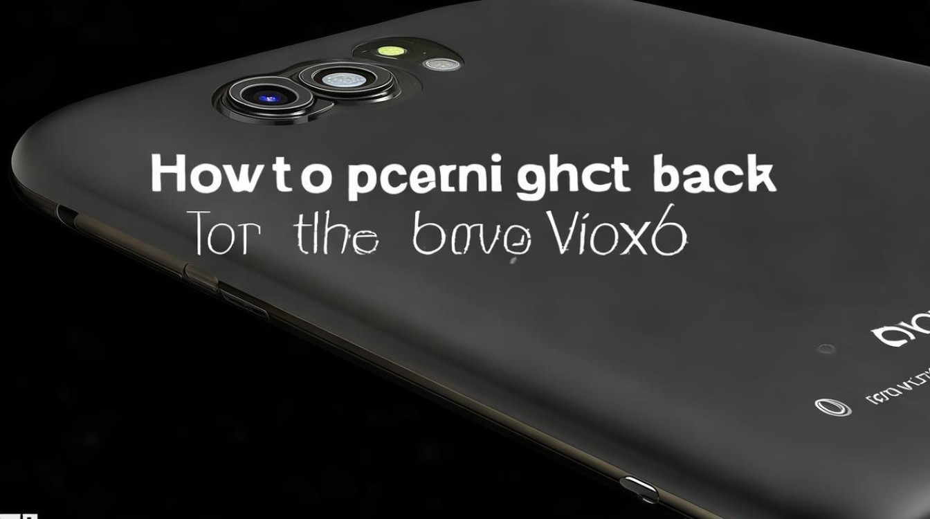 vivox6手机后盖怎么打开