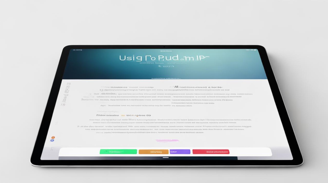 苹果ipadpro怎么用