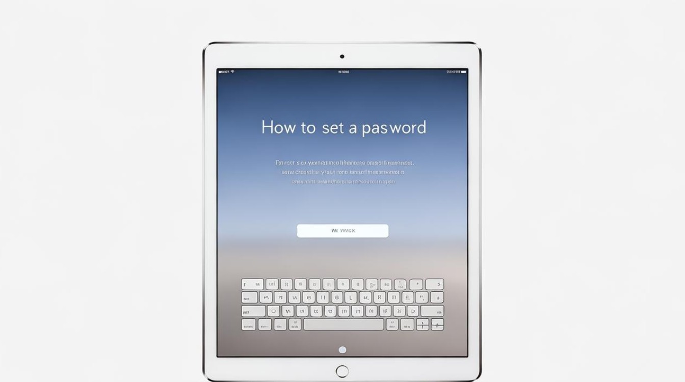 苹果ipad 5怎么锁屏密码怎么设置密码
