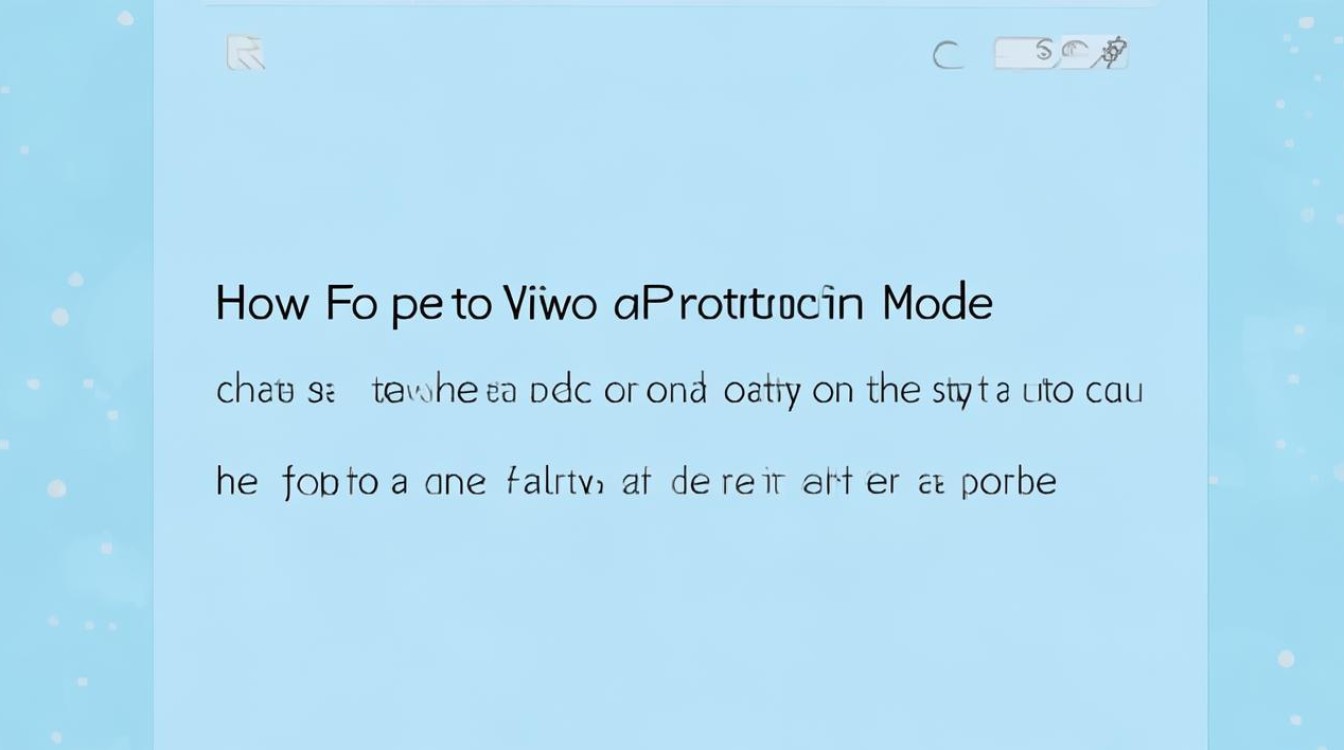 vivo护眼模式怎么开启