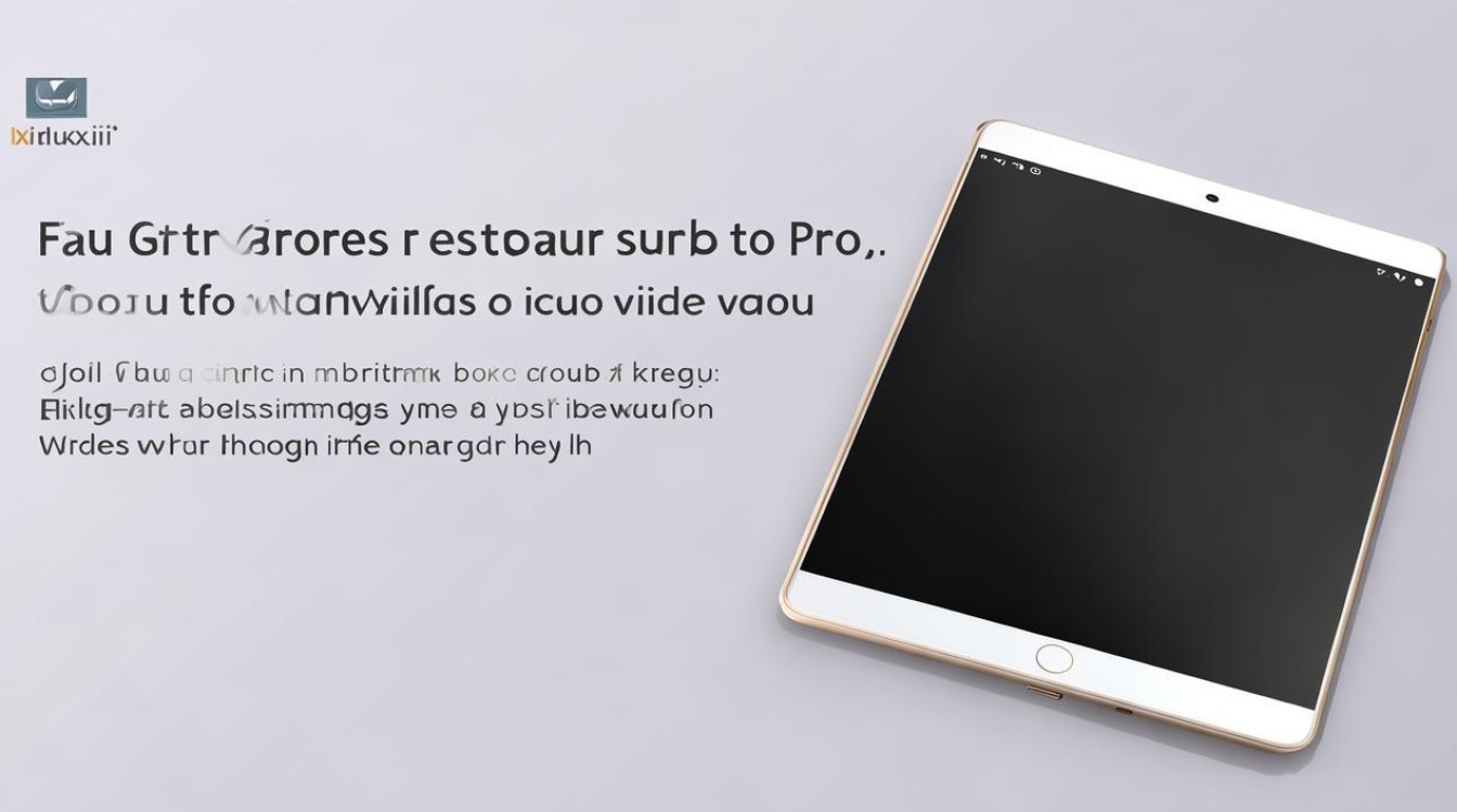 小米平板6Pro如何强制重启