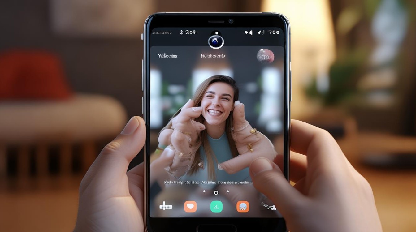 华为手机怎么自拍调试