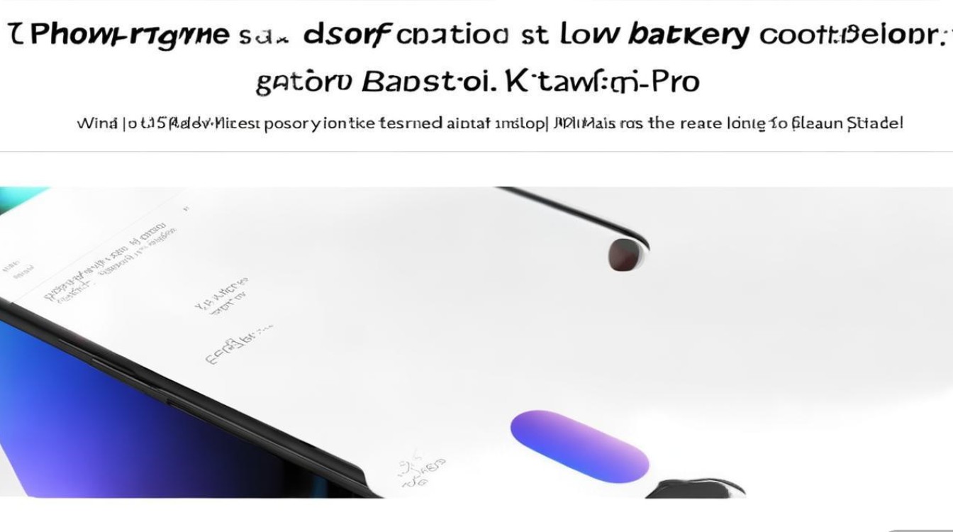 红米K60 Pro如何关闭低电量提醒