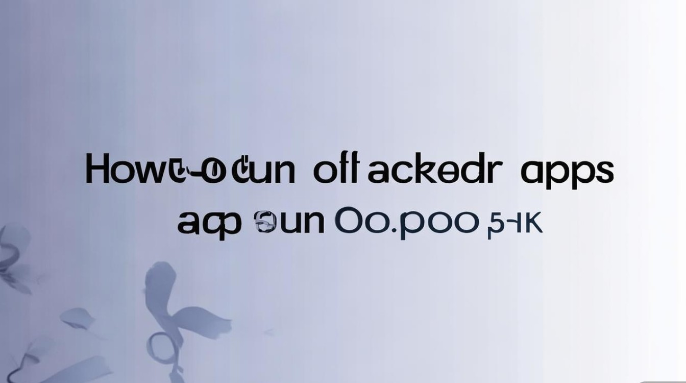 oppo5k怎么关后台