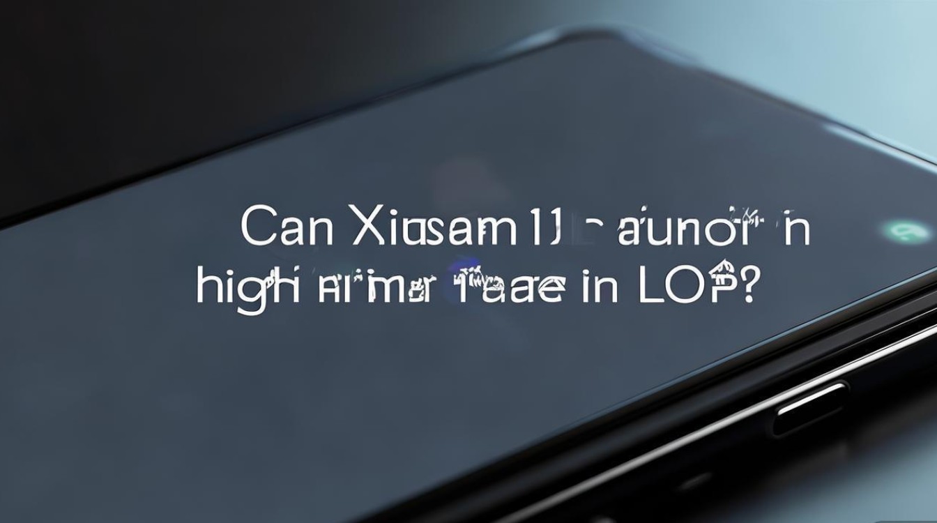 小米13lol手游可以开高帧率吗