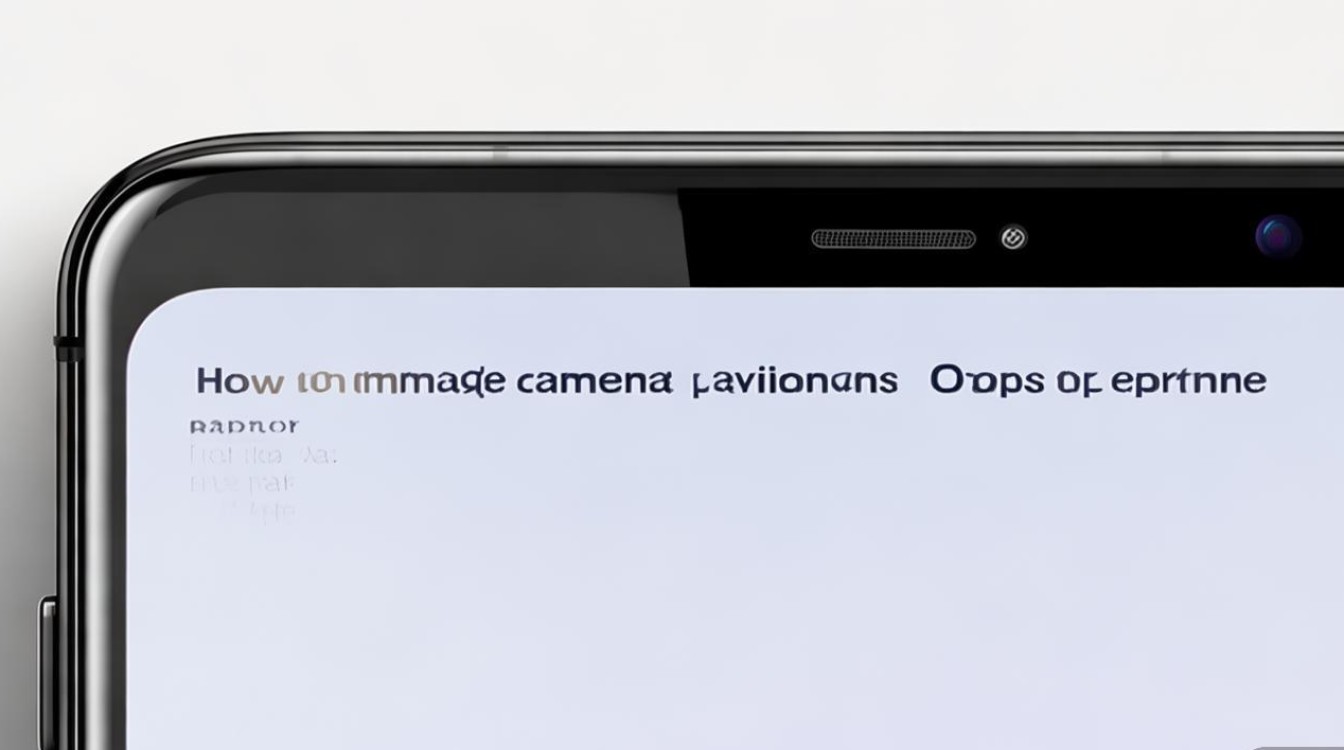 oppo手机怎么摄像头权限