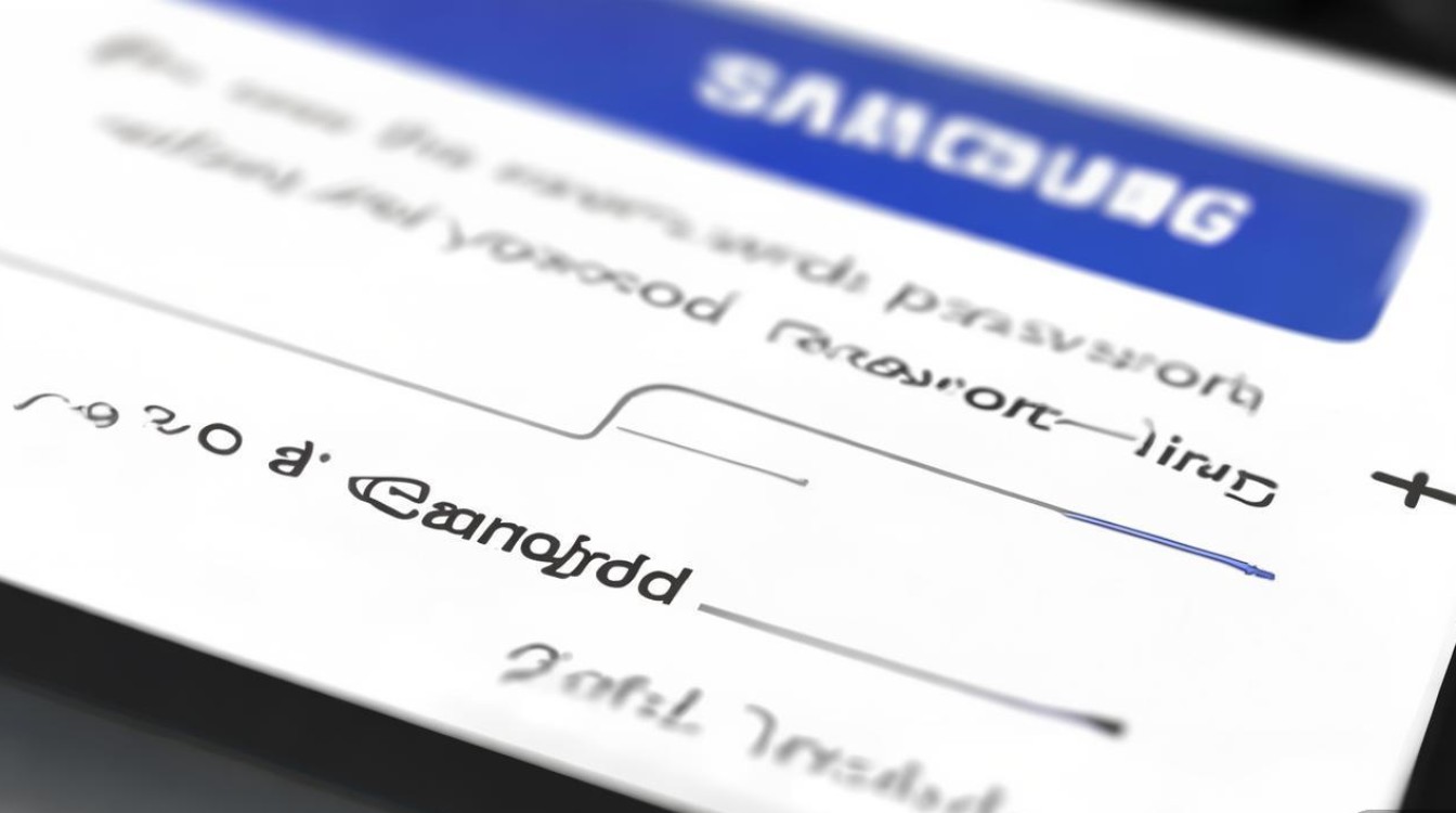 三星账户怎么设置密码