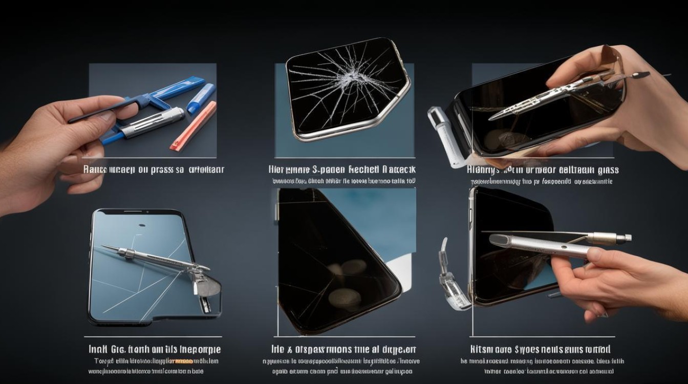 苹果怎么换手机屏幕玻璃