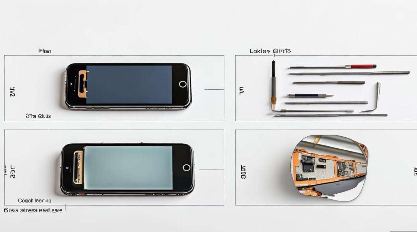 苹果怎么换手机屏幕玻璃