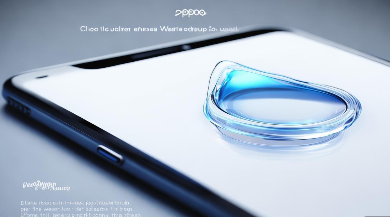 oppo小水滴怎么弄