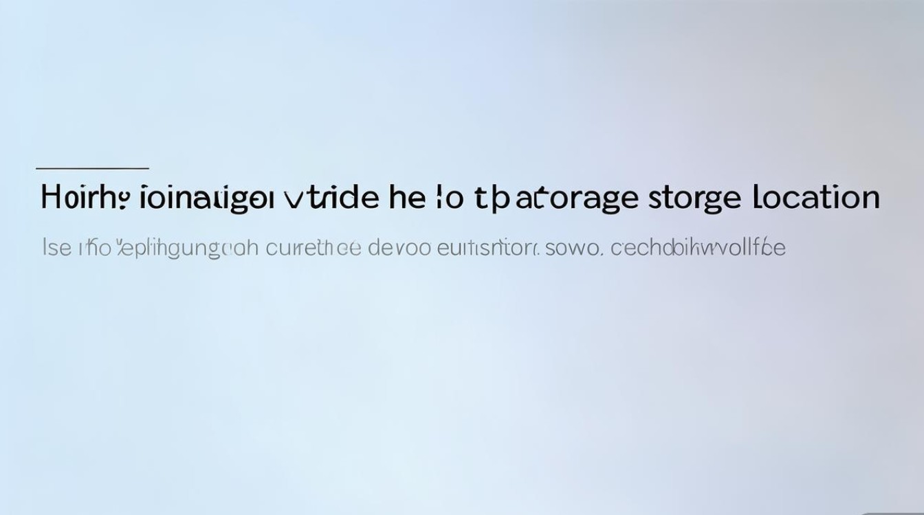 华为手机视频储存位置怎么改