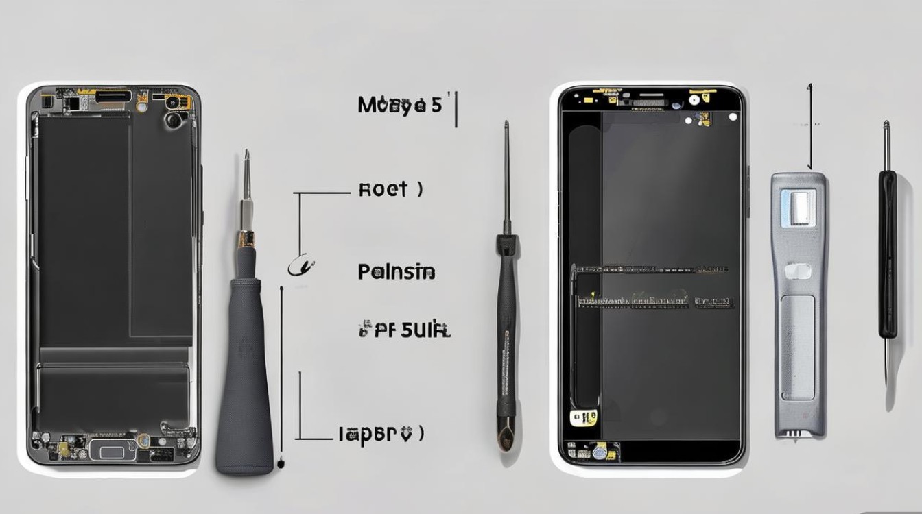 华为畅享五s怎么拆电池