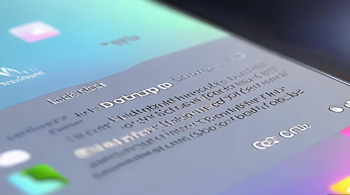 oppo怎么锁桌面图标