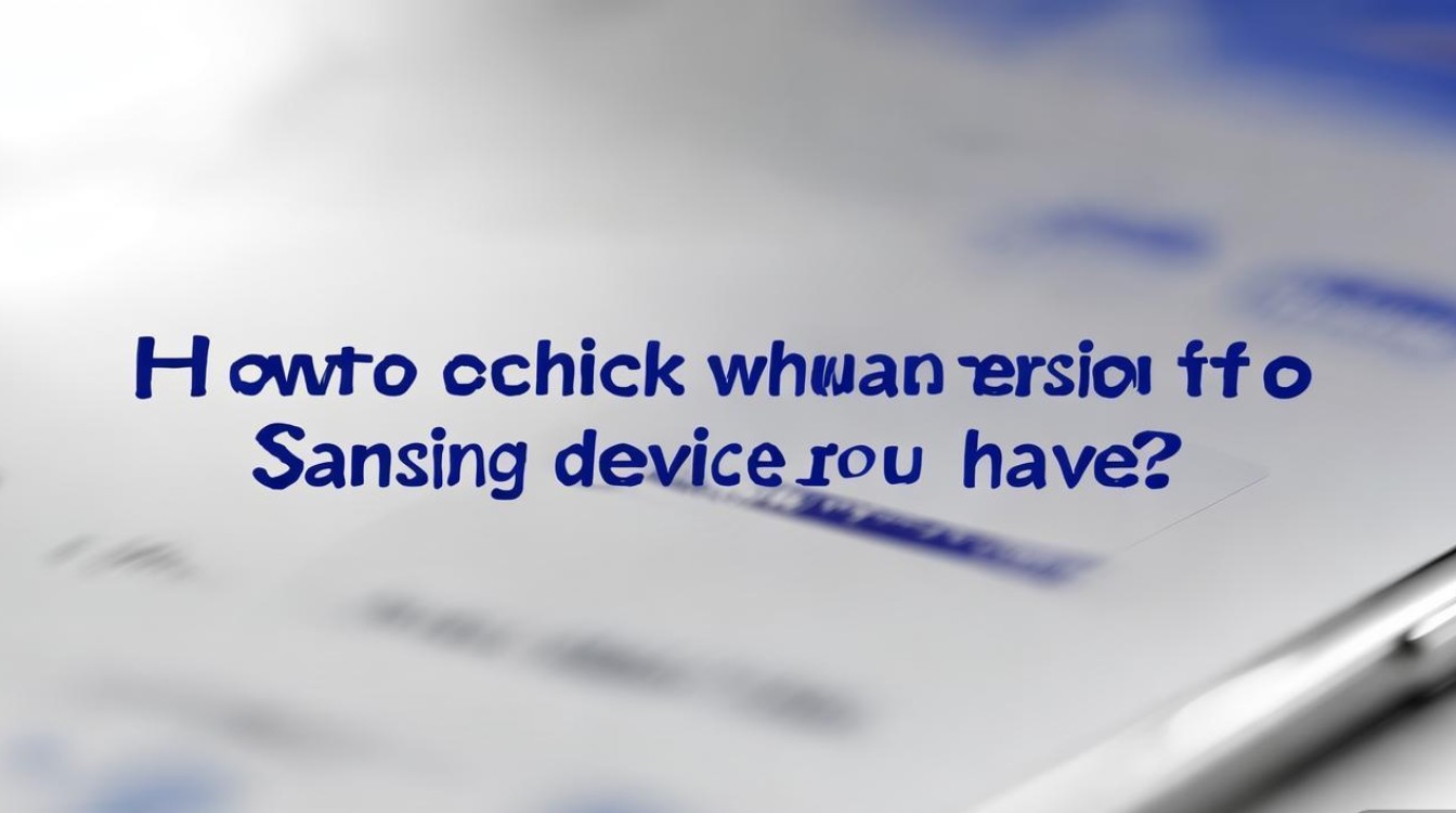 怎么查询三星什么版本