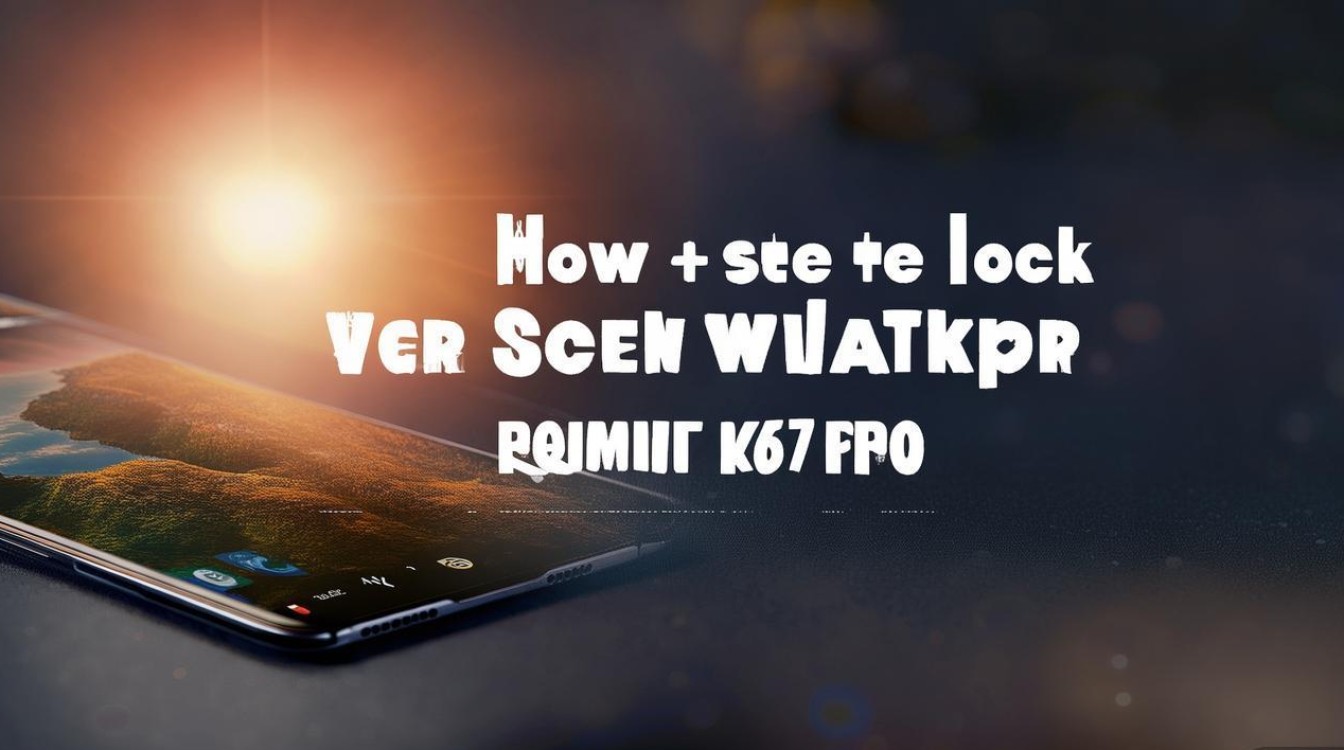 红米K60 Pro如何设置锁屏壁纸