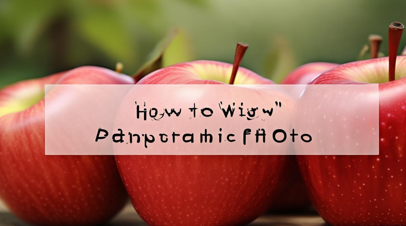 苹果全景照片怎么查看