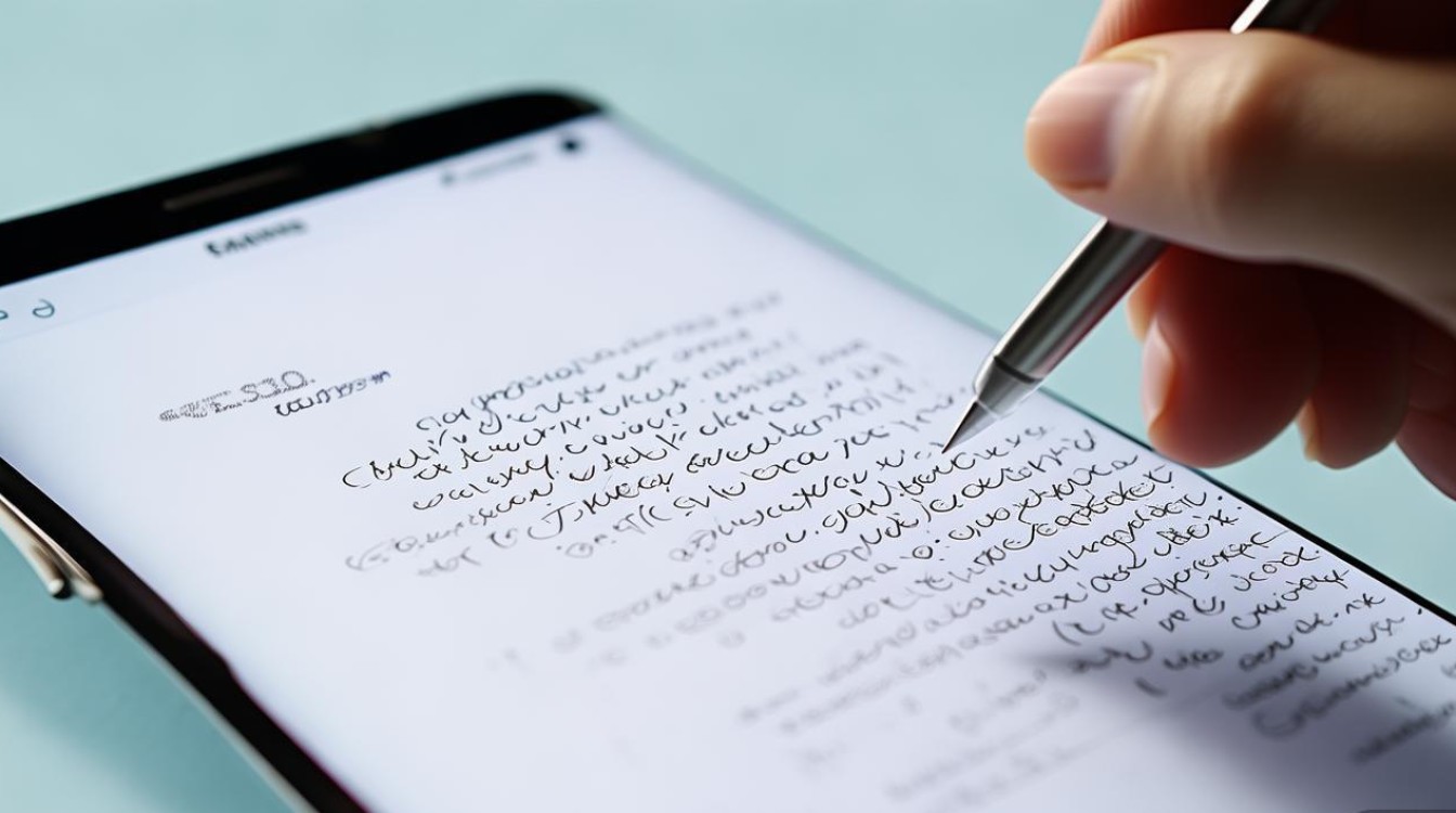 三星怎么添加手写