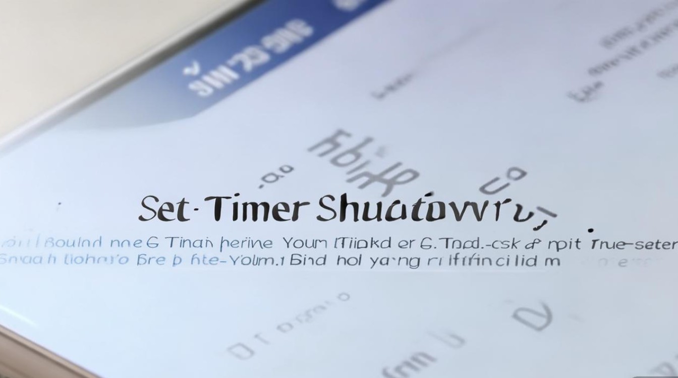 三星怎么设置定时关机