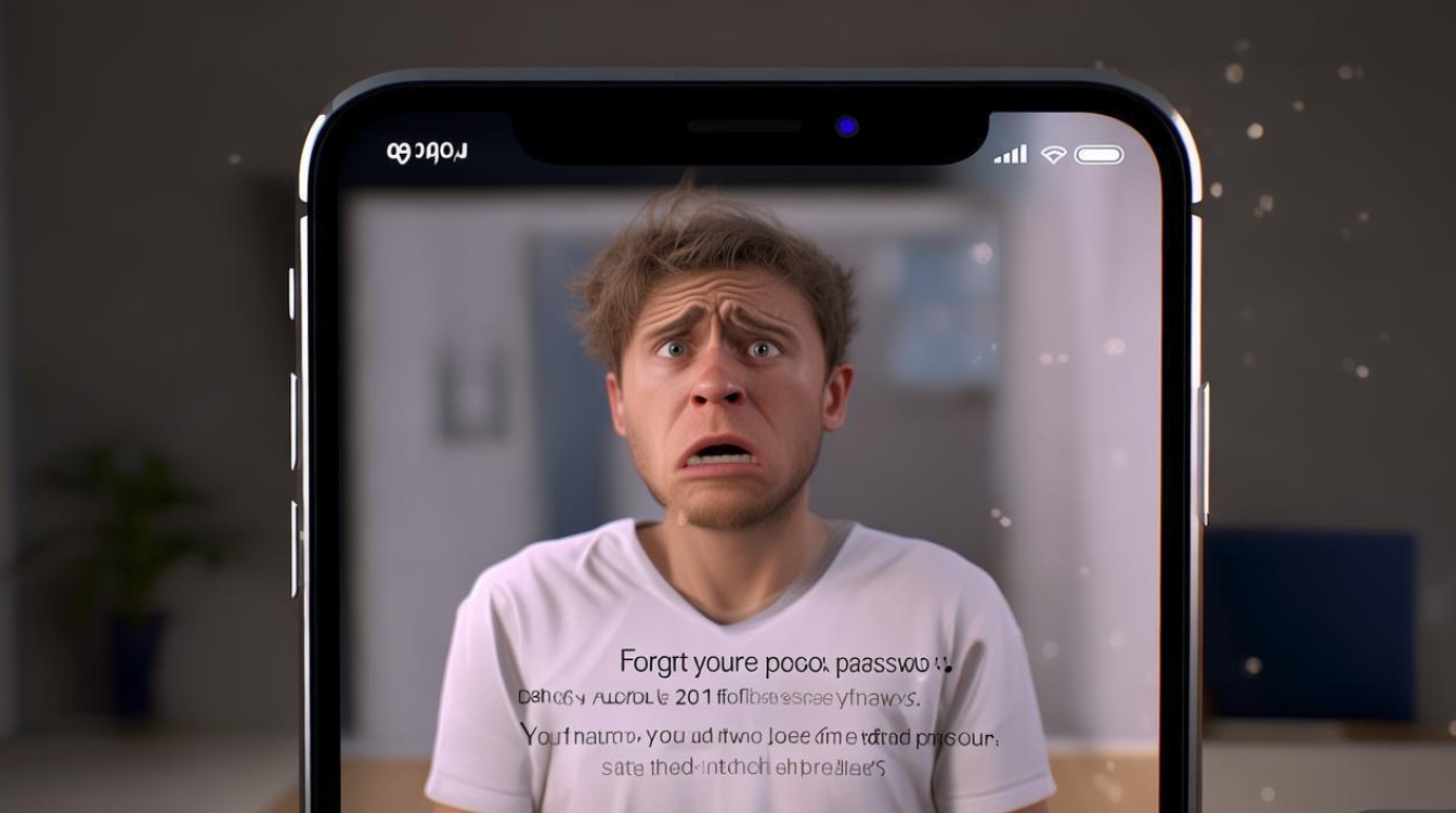 苹果了7设置屏锁密码忘记了怎么办