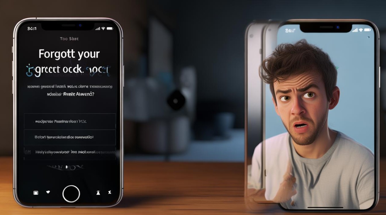 苹果了7设置屏锁密码忘记了怎么办