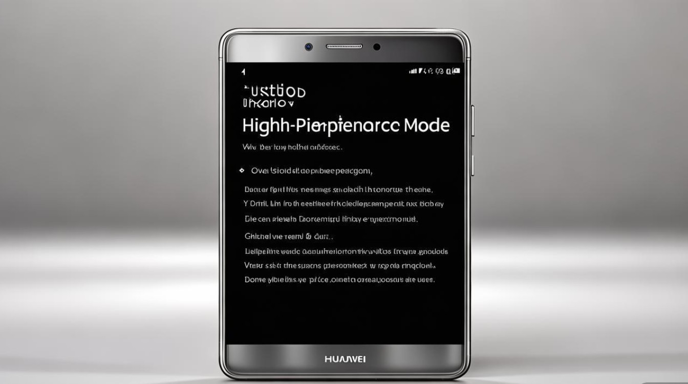 华为p7怎么开高性能