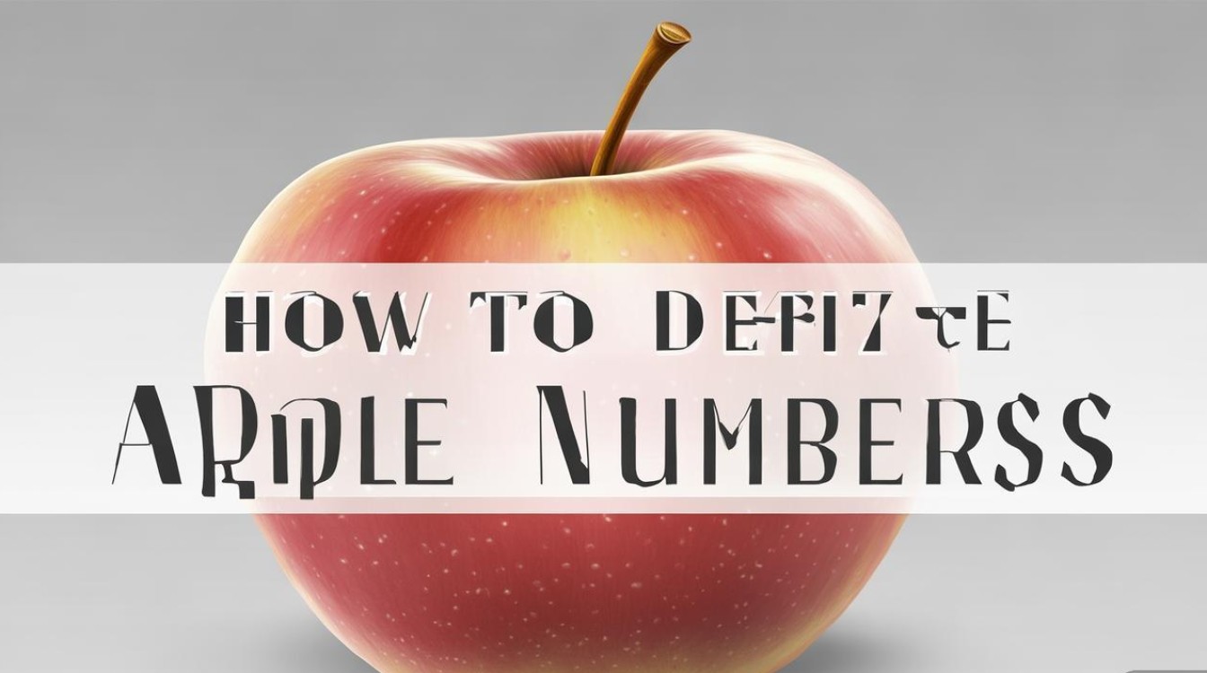 苹果号码怎么删除