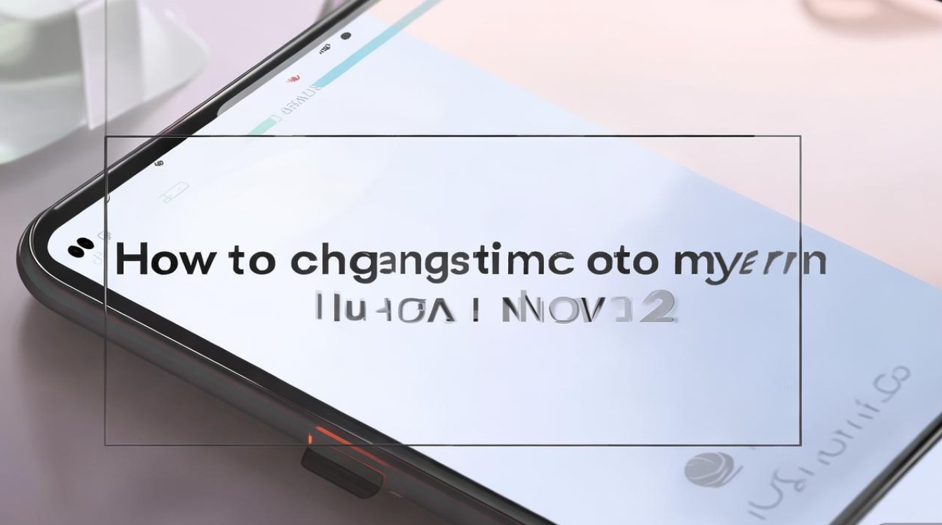 华为nova2怎么改时间