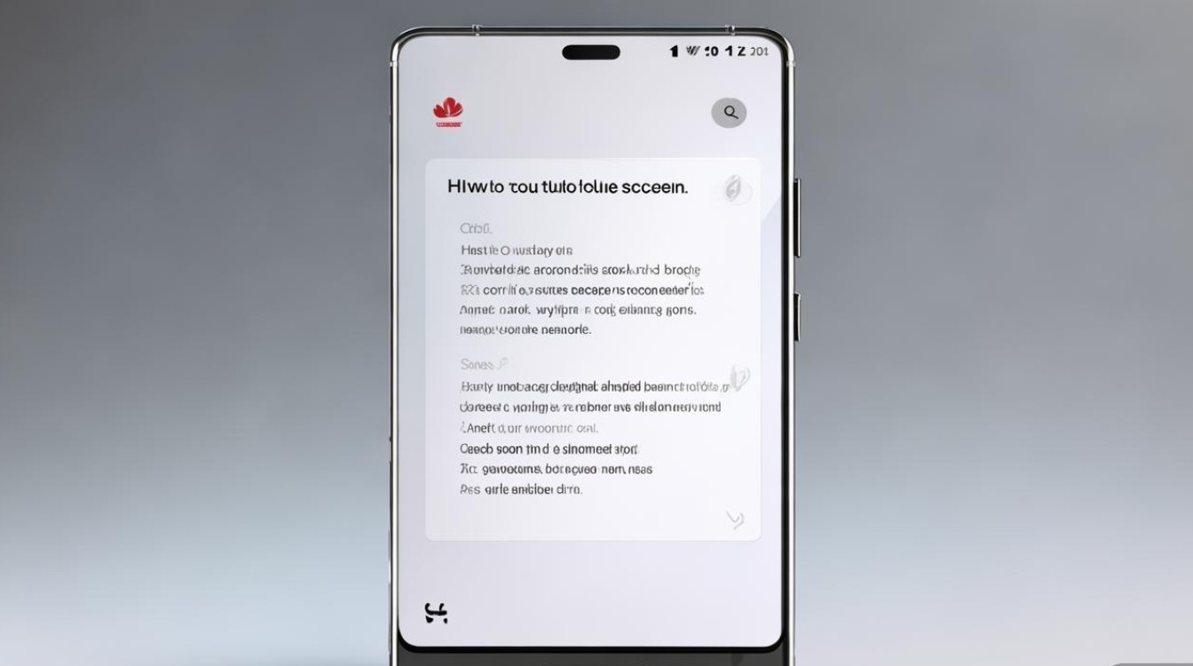 华为mate手机怎么录屏