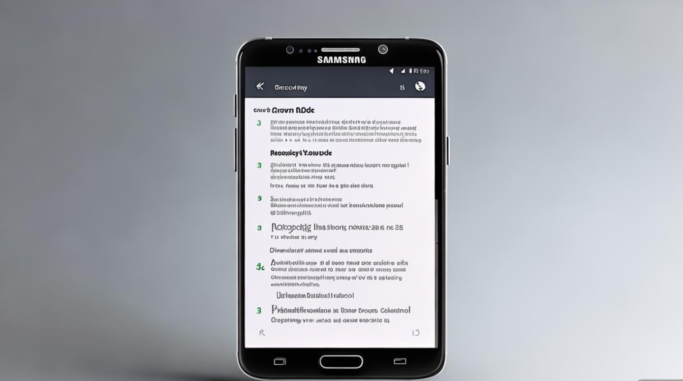 三星怎么recovery模式